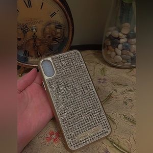 Vintage Michael Kors iPhone XS phone case — a little scratched not noticeable